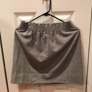 J.Crew wool skirt w/ elastic waist and pockets